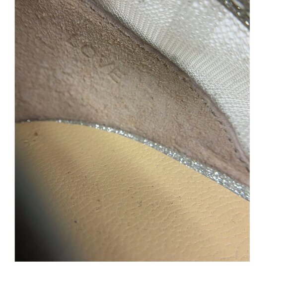 Jimmy Choo Silver Love Heels Size 38 85 mm - Picture 5 of 7